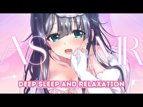 【ASMR/KU100】Deep Sleep and Relaxation! Angel Heals Your Soul [Heartbeat/Oil Massage/Ear Cleaning]