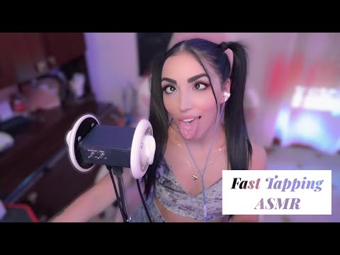 ASMR FAST TAPPING LONG NAILS 💅🏼