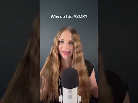 Why I Started Making ASMR 💙 #shorts