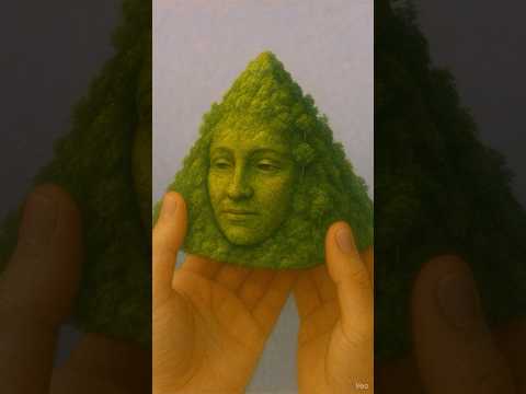 When Mountains Get Mouths.. #asmr #creepy #ai