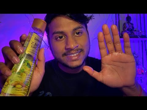 ASMR Gentle Face Massage | Stress Relief & Deep Sleep 😴