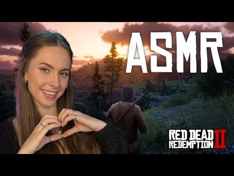 ASMR Gaming for Sleep | Soft Spoken RDR2 Legendary Hunting with Keyboard & Mouse Sounds