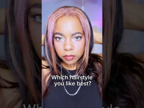 Which Hairstyle Do You Like Best? ✨ 3 cute down hairstyles