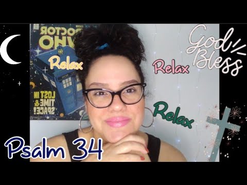 CHRISTIAN ASMR BIBLE READING  📖 WITH OMY (PSALM 34) #86