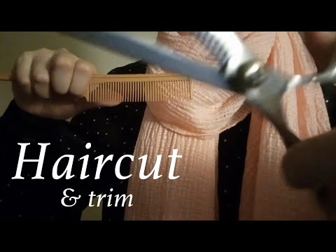 ASMR | 2 Minutes Fast Haircut (Layered Sound & no talking)