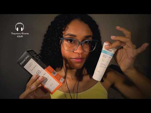 ASMR Rotina de Cuidados Matinais | Tônico + Protetor Solar