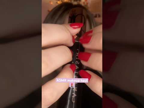 ASMR | makeup haul 💄✨ with relaxing whispers #asmr #sleep #triggersforsleep