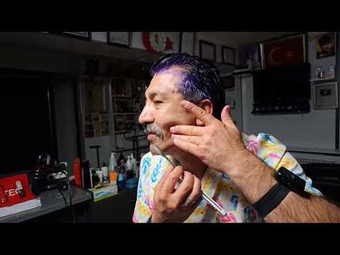 HOW DO I CUT MY HAIR AND BEARD WITH ZAZA MACHINE HAIR WASHING AND PERSONAL CARE WITH PURPLE SHAMPOO