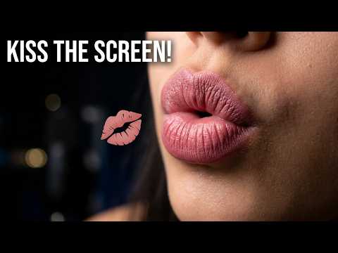 ASMR | Kissing your SCREEN 💋