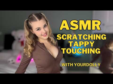 [4K] ASMR with MIRROR 💝 TAPPY, SCRATCHING, TOUCHING like it's on you 💝