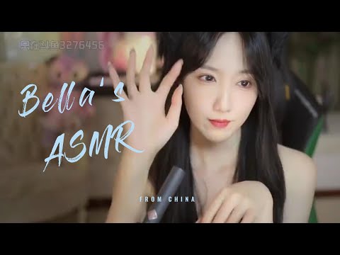 【贝拉小姐姐 ASMR】吸管，采耳，口腔音