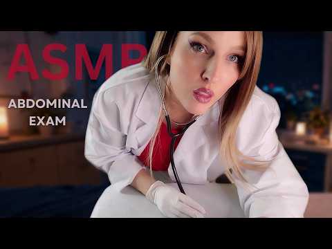 ASMR Doctor Roleplay 🩺 Medical Abdominal Exam for Deep Sleep