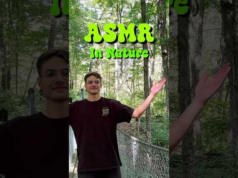 ASMR - Walk With Me In Nature 🌲🍃 #asmr #shorts #nature #relaxing #fyp