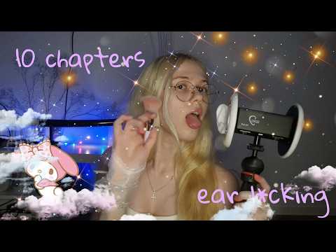 ✧˖°ʚ🍓ɞ♡ ASMR how I like it - lot's of ear l1cking, mouth sounds & tongue fluttering  ♡°ʚ🍓ɞ✧˖