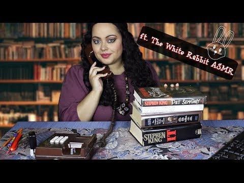ASMR| 80s Librarian RP ft. Connie From The White Rabbit ASMR - PART 1