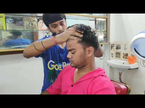 Refresh your mind by Indian massage therapy with neck cracking massage asmr