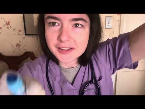 Blepharoplasty Surgery Check in | ASMR Medical role play 