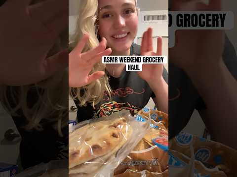 ASMR Grocery Haul #asmrgroceryhaul