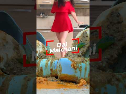 In-Heels Food Crush: Pea vs. Dal Makhani! Barefoot Crushing! Oddly Satisfying ASMR