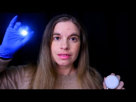 RP ASMR - Douce médecin traitant t'examine le visage