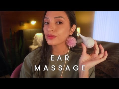 ASMR | Giving You a Tingly Ear Massage For Sleep