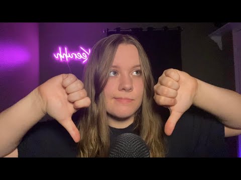 ASMR TRIGGERS I HATE