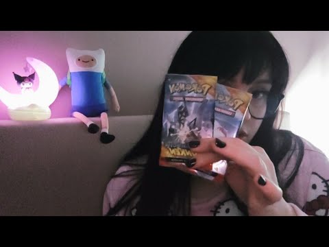 Pokemon Pack Opening in my Bed ASMR