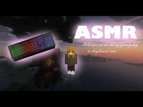 Minecraft ASMR🌸 (gameplay /w keyboard sounds & aggressive klicking)