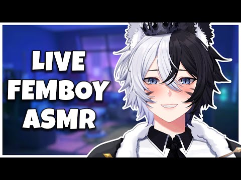 🤍 Live 3DIO ASMR | Femboy Whispers & Tingles To Ease Your Mind 🤍
