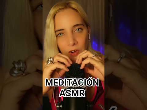 ASMR MEDITACIÓN GUIADA #asmr #meditación #meditaciónguiada #ansiedad #estrés #dormirrápido