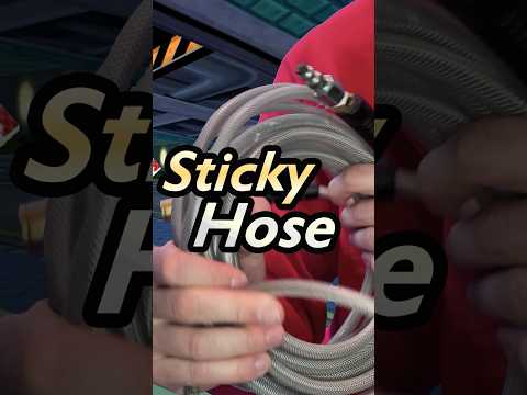 A Very Sticky Hose  #asmr #shorts #asmrsounds