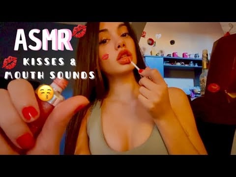 ASMR| Te doy besitos, caricias y te quito la mala energía (mouth sounds, kisses)