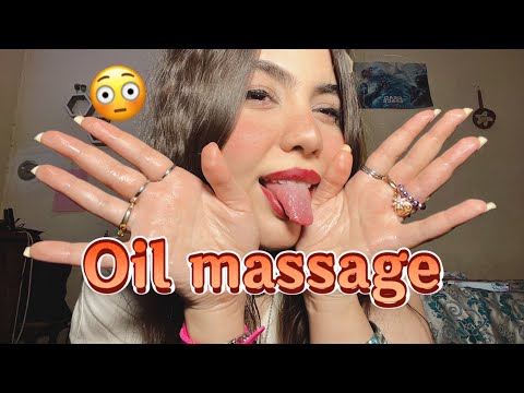 ASMR | OIL MASSAGE - fast but relaxing (POV FULL Body Massage)