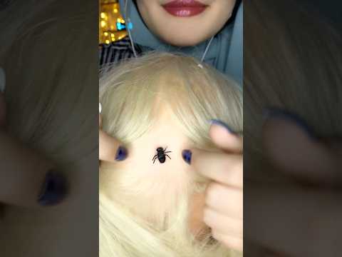 Bugs plucking 💆🏻‍♀️✨ #asmr #satisfying #visualtingle #asmrmassage #relax #asmrscratching #shorts