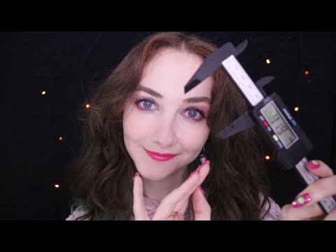 ASMR Face Measuring for No Reason Whatsoever