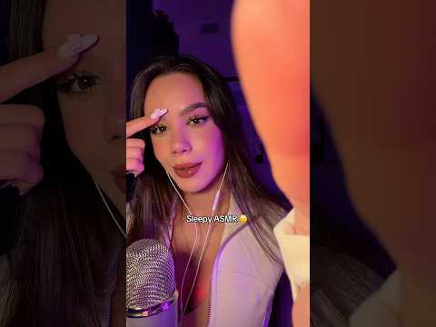 Sleepy ASMR and close gently touching 🥰 #asmr #asmrsounds #asmrvideo #sleep #tingles