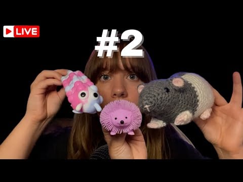🔴LIVE ASMR - Wanna Relax? 🙂 Fast Triggers💨💤 (Part 2)
