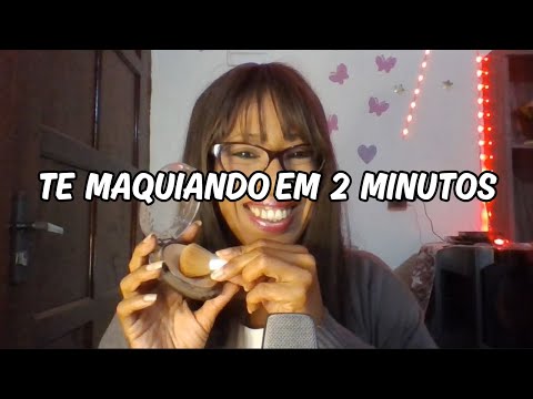 UMA MAQUIAGEM RAPIDINHA   #asmr #asmrmakeup