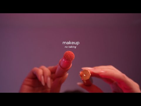 ASMR | No Talking | Makeup - First person appointment 🤍 (Layered Sounds)