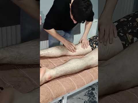 THAT MASSAGE THAT SHOULD BE APPLIED TO THE LEGS OF PEOPLE WHO DO SPORTS #shorts  #massage #asmr