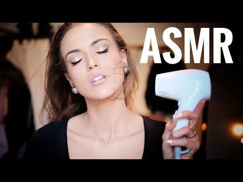 ASMR Gina Carla 😴 #Relaxing Hair Dryer Sound! My Weird Habit!