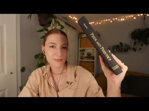 ☔️ ASMR Rainy Reading You To Sleep💧Green Noise 📖 Pride & Prejudice 🇬🇧 CH 7-9 [Extended]