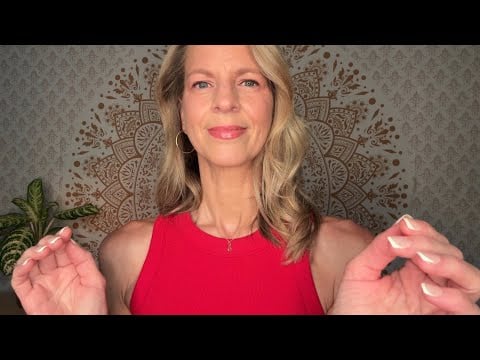 ASMR Upper Body Massage For Sore Muscles | Oil Treatment & Rolling Wand