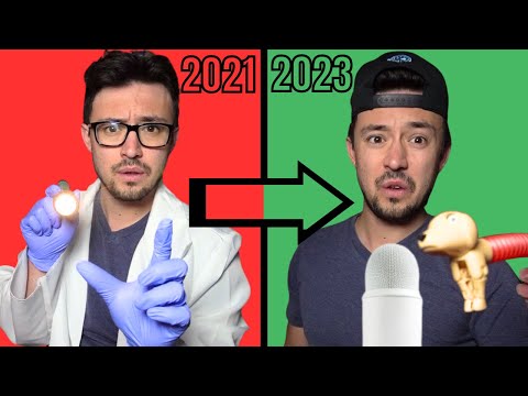 The Evolution of Corey ASMR | Triggers from 2021 👉 2023