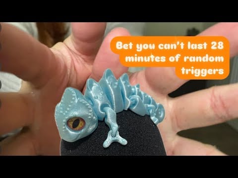 I Bet You Can’t Last 28 Minutes Without Tingling ⏰ | ASMR Random Triggers 🌟
