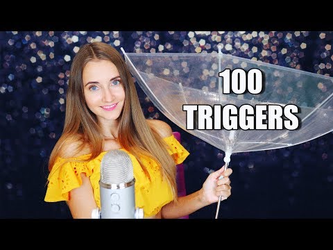 АСМР 100 ТРИГГЕРОВ за 6 МИНУТ | Blue Yeti | ASMR 100 TRIGGERS