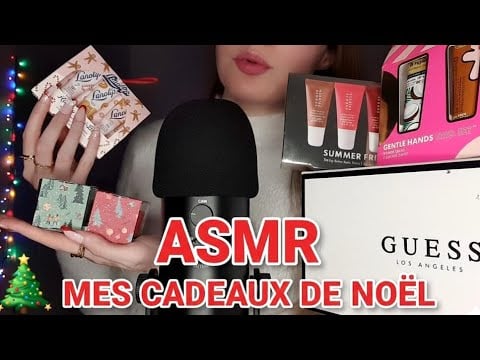 ASMR HAUL 🎁 Mes Cadeaux de Noël 2025 🎄 Yankee Candle, Sephora, Guess…