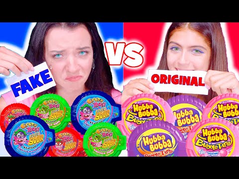 ASMR Fake Food VS Real Food Mukbang Challenge