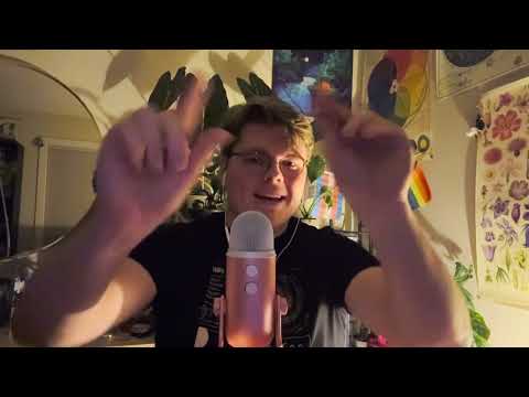 Fishbowl ASMR Responding to Comments (November Flowers Vid 2) | Eclectic ASMR