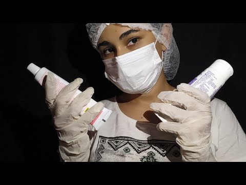 ASMR :CLÍNICA DE ESTÉTICA CLANDESTINA "Tratamento de manchas e espinhas"